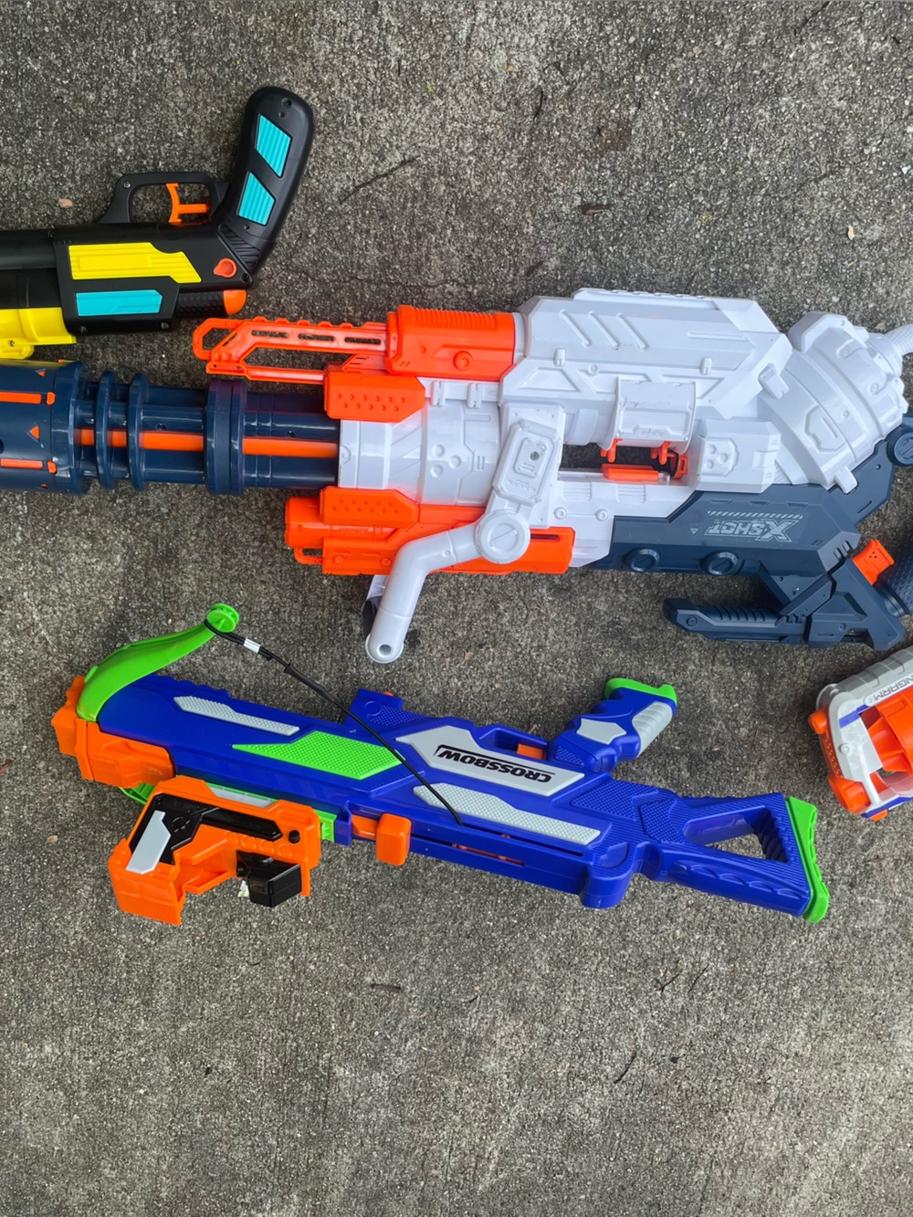 Nerf Foam Dart Blaster - Blue/Green/Orange